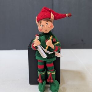 Annalee 9" Designer Elf